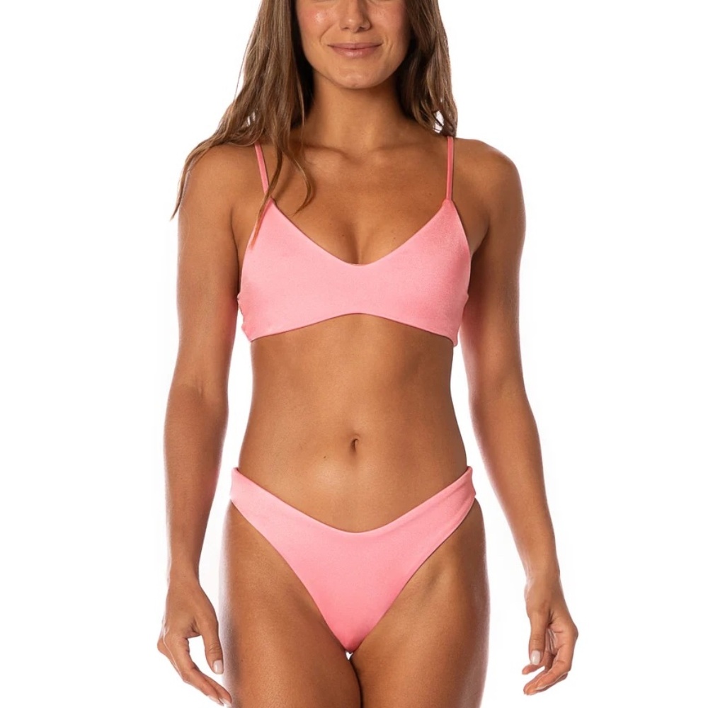 Maaji Taffy Pink Bikini Size Medium NWT